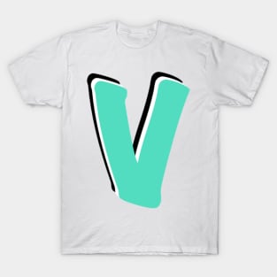 Letter V T-Shirt